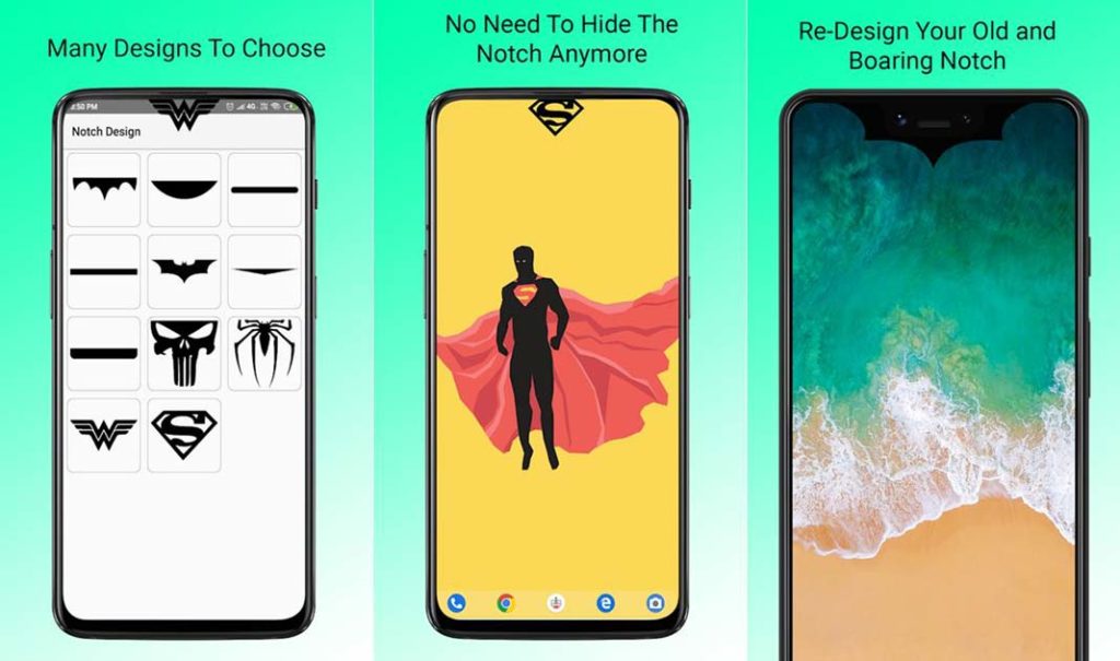 Apps y opciones para ocultar el notch en el celular