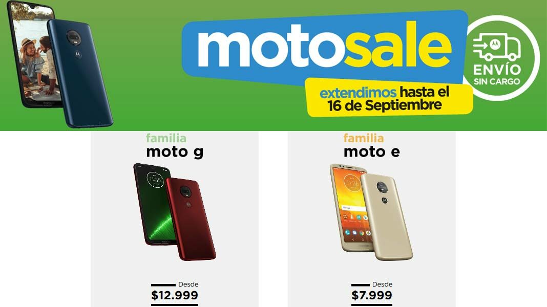 Ofertas Moto G7 Moto E5