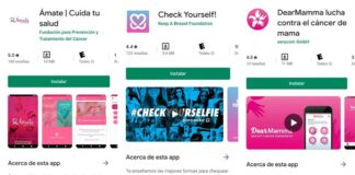 Apps cáncer de mama