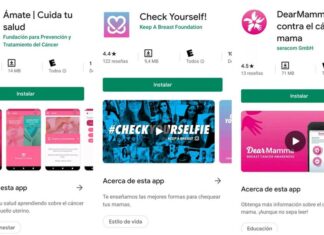 Apps cáncer de mama