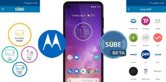 Motorola Carga SUBE