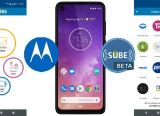 Motorola Carga SUBE