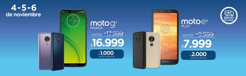 CyberMonday Argentina Motorola