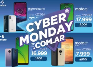 CyberMonday Argentina Motorola