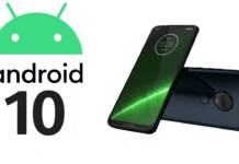 Android 10 Moto G7 Plus