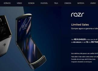 Motorola Razr Brasil